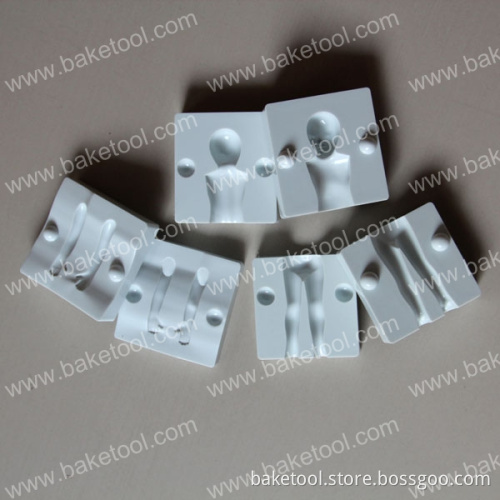 Plastic Children&Boy Body Shape Mold Fondant Cake Tools